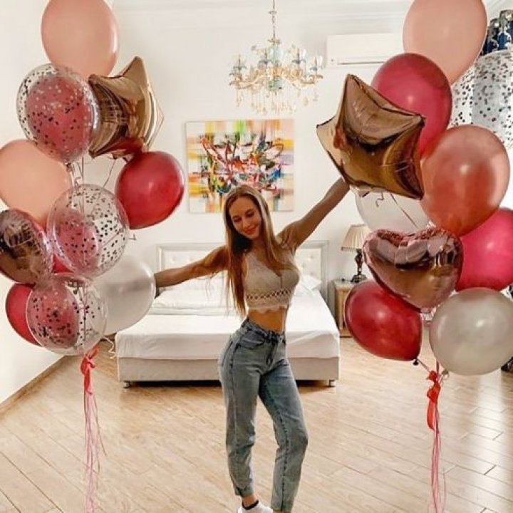 Фонтаны шаров "Селебрити" в Калуге