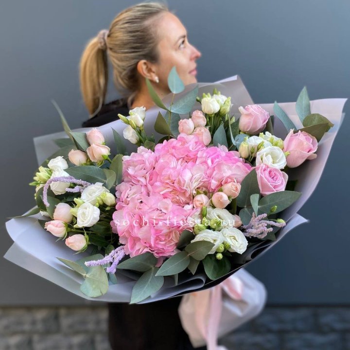 Дизайнерский букет "Кристал" в Калуге