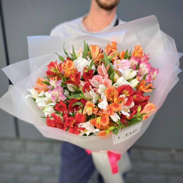 Микс альстромерий №5 в Калуге