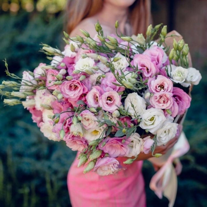 Букет эустом №1  в Калуге