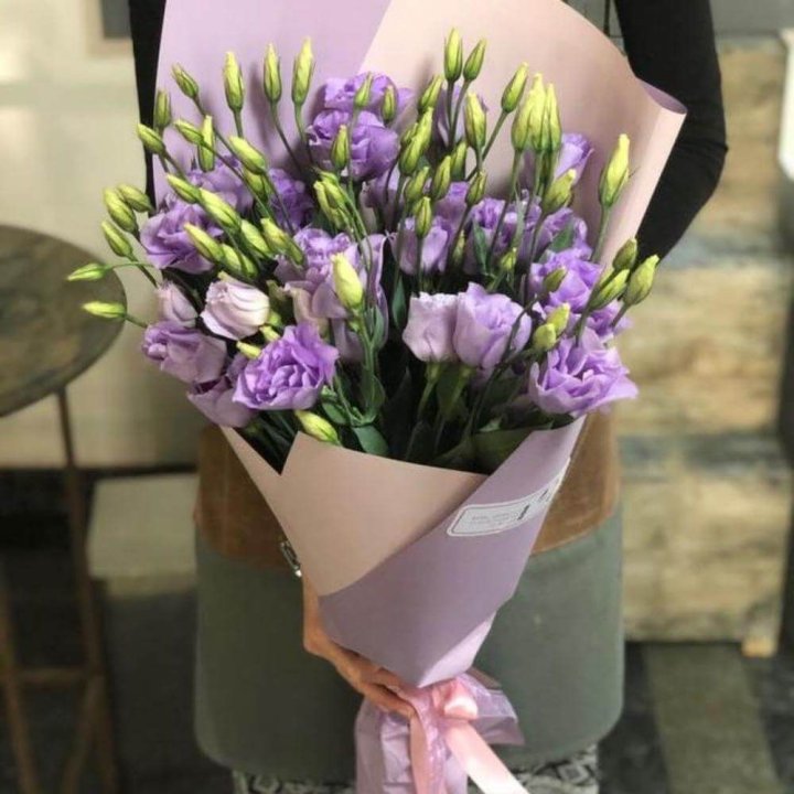 Букет эустом "Лило" в Калуге