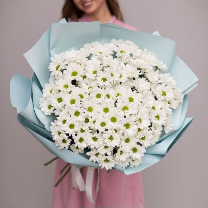  Букет хризантем "Бон-бон" в Калуге