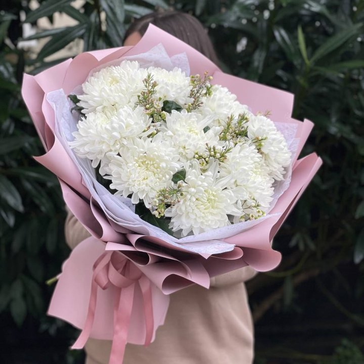 Букет хризантем №1 в Калуге