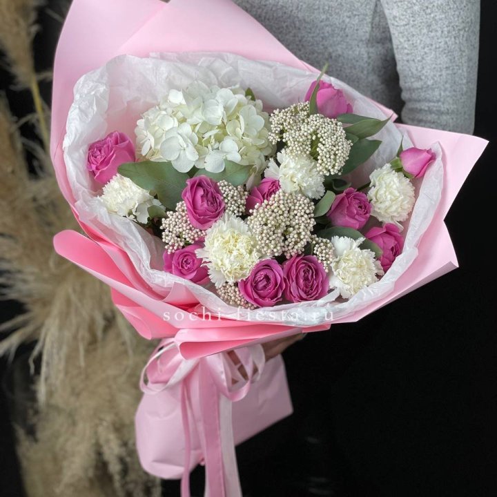 Букет с мисти бабблс №1 в Калуге