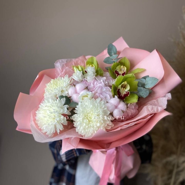  Букет с орхидеями "Вита" в Калуге