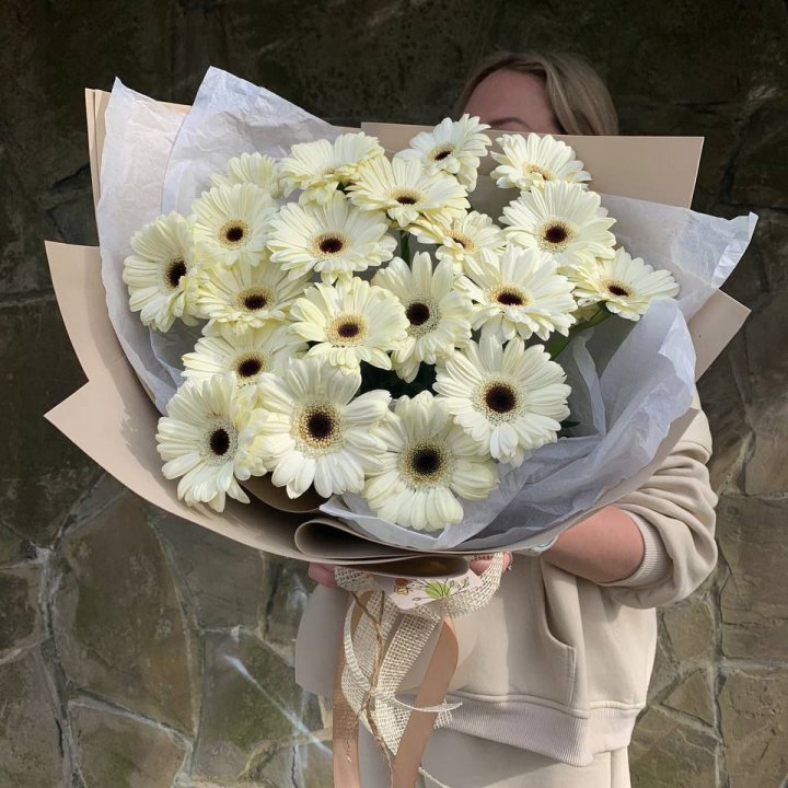 Букет голландских гербер "Шейн"" в Калуге