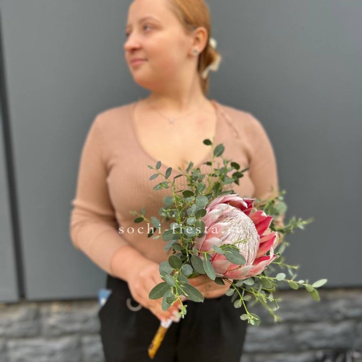 Свадебный букет "Протея" в Калуге