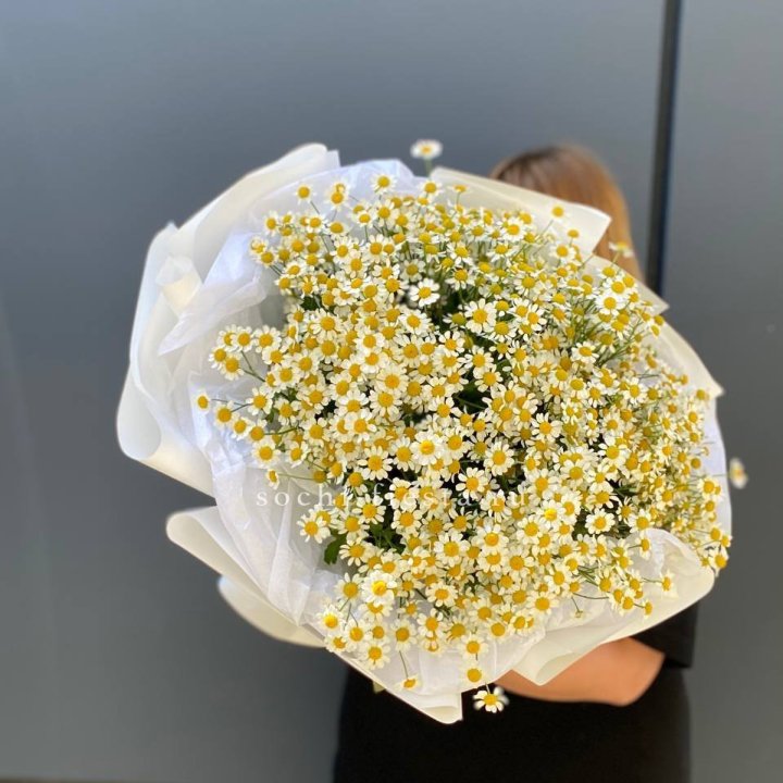 Букет ромашек "Фемели" в Калуге