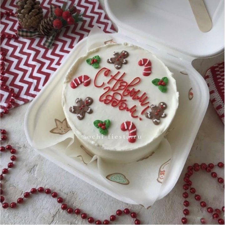 Бенто-торт "С Новым Годом!" в Калуге