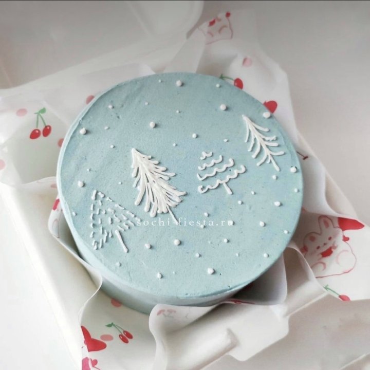 Бенто-торт "Елки" в Калуге