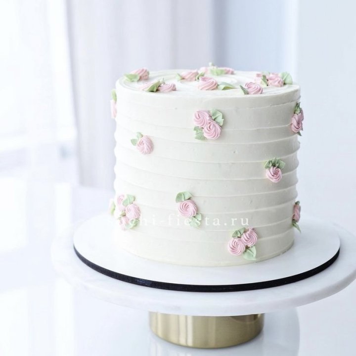 Торт "Розы в снегу" в Калуге