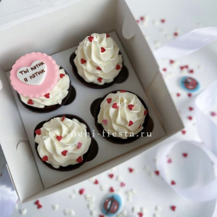 Набор капкейков "Для тебя" в Калуге