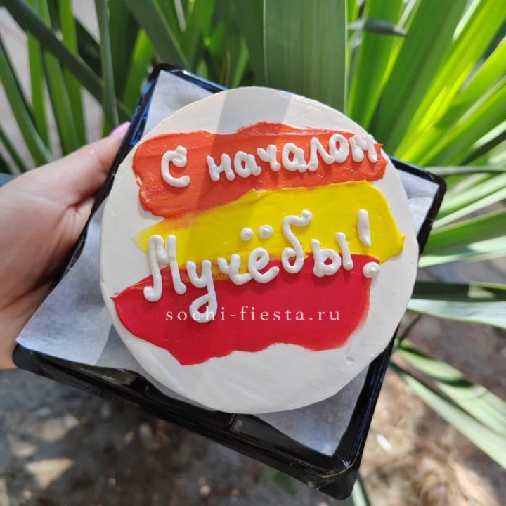 Бенто-торт "С началом учёбы"" в Калуге