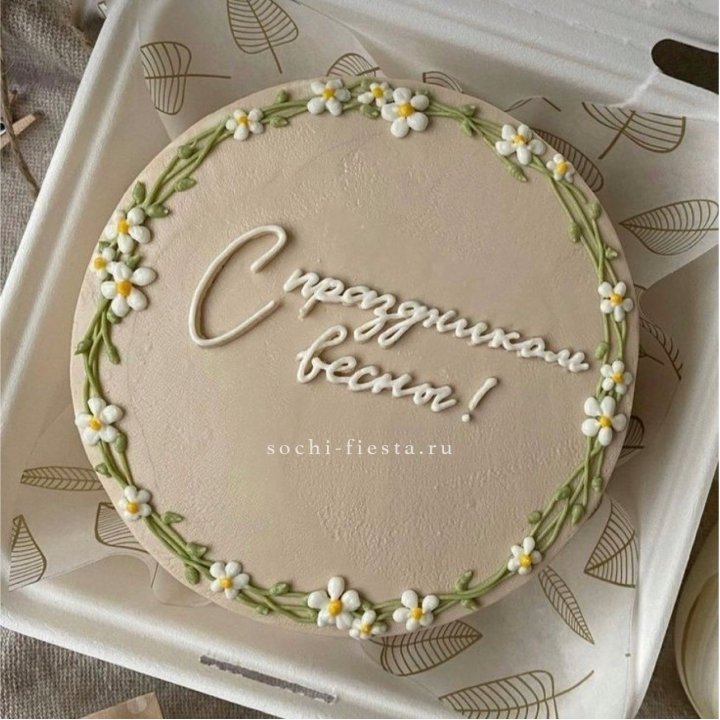 Бенто-торт "C праздником весны!"  в Калуге