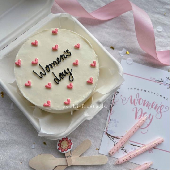 Бенто-торт "Дорогим женщинам"  в Калуге