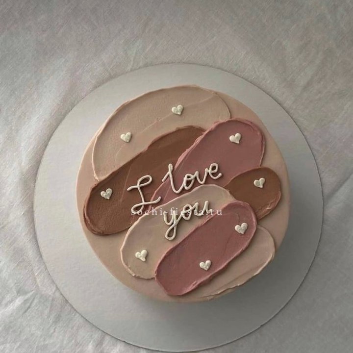 Бенто-торт "Я тебя люблю невероятно"  в Калуге