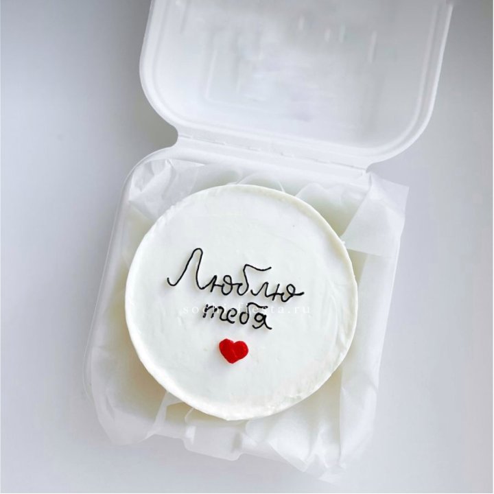 Бенто-торт "Люблю Тебя"  в Калуге