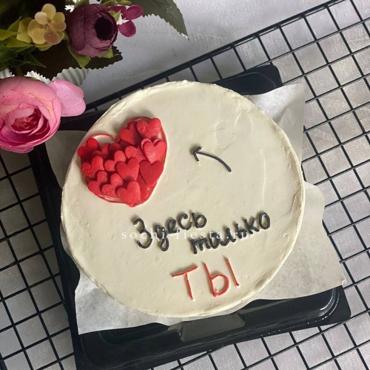 Бенто-торт "В моем сердце только ты"  в Калуге