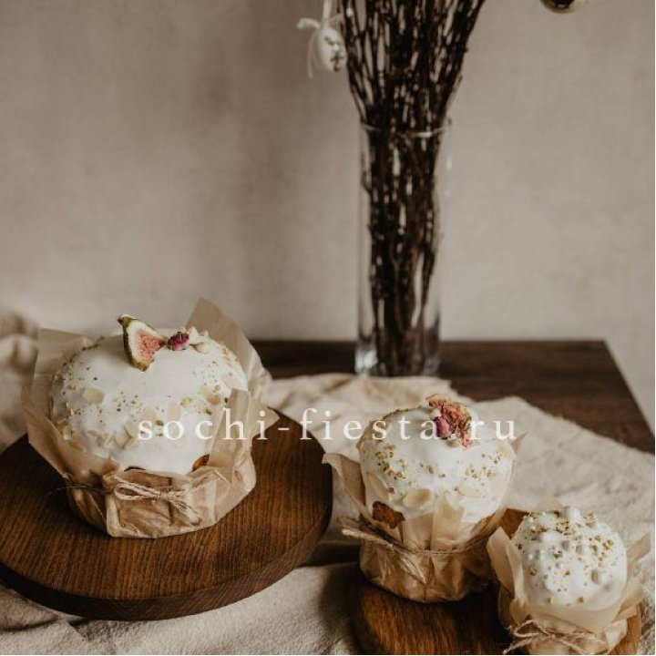 Кулич мини с изюмом в Калуге