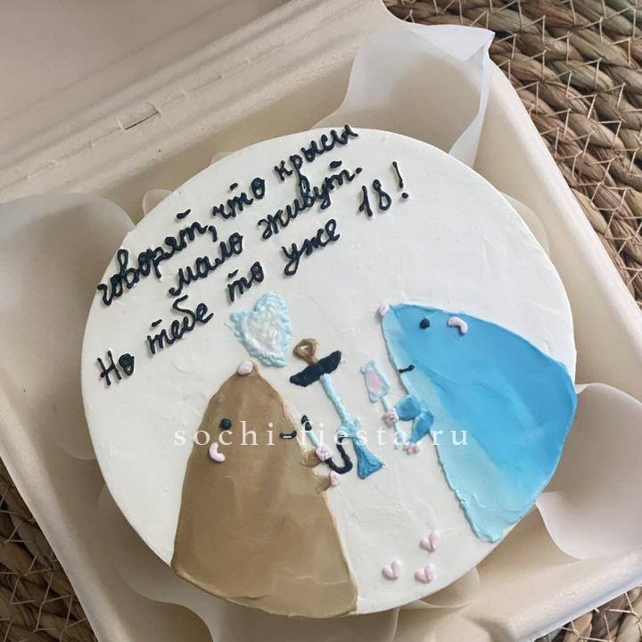 Бенто-торт "Крысы"  в Калуге