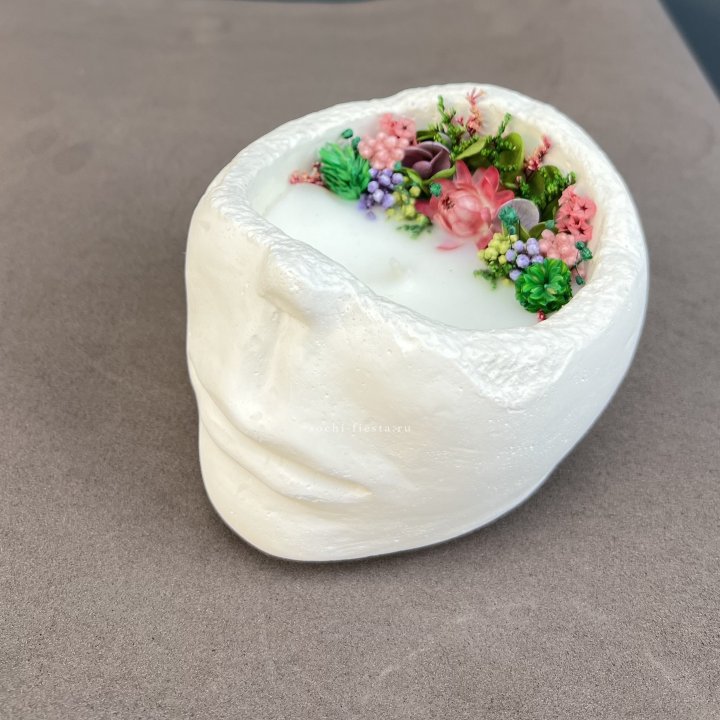 Свеча ароматическая в гипсе  в Калуге