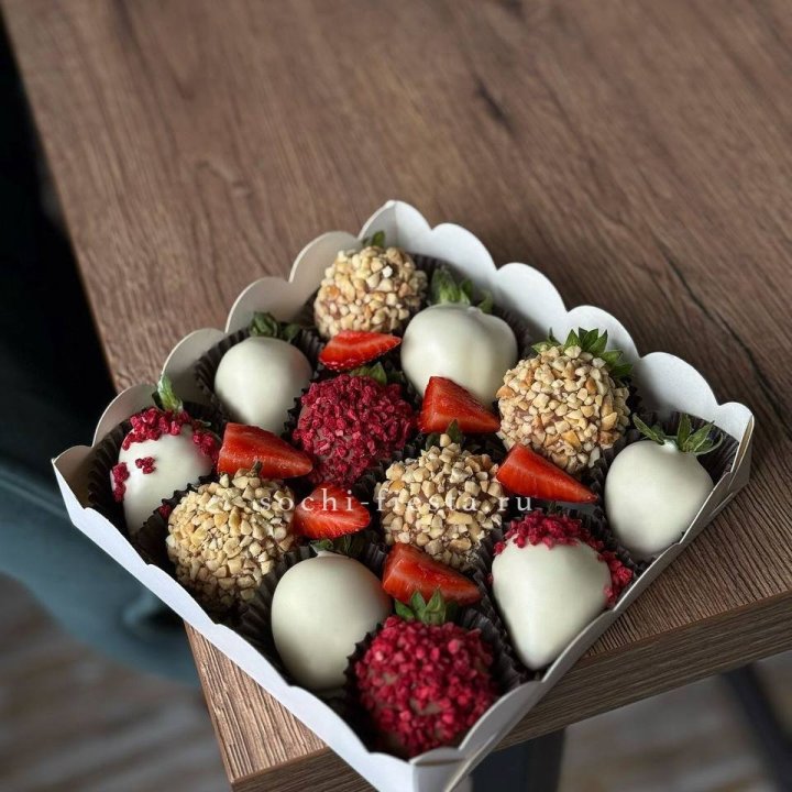 Клубника в шоколаде 12 ягод №2 в Калуге