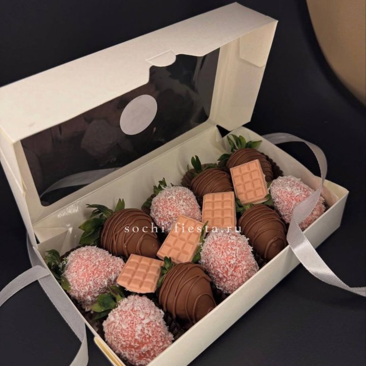 Клубника в шоколаде 10 ягод №2 в Калуге