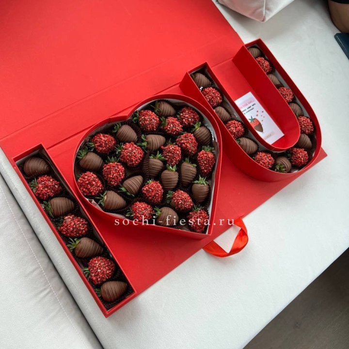 Клубника в шоколаде "Я люблю тебя" в Калуге