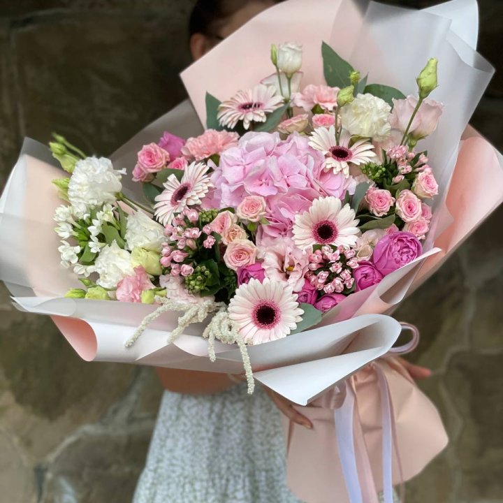 Авторский букет Пич в Калуге