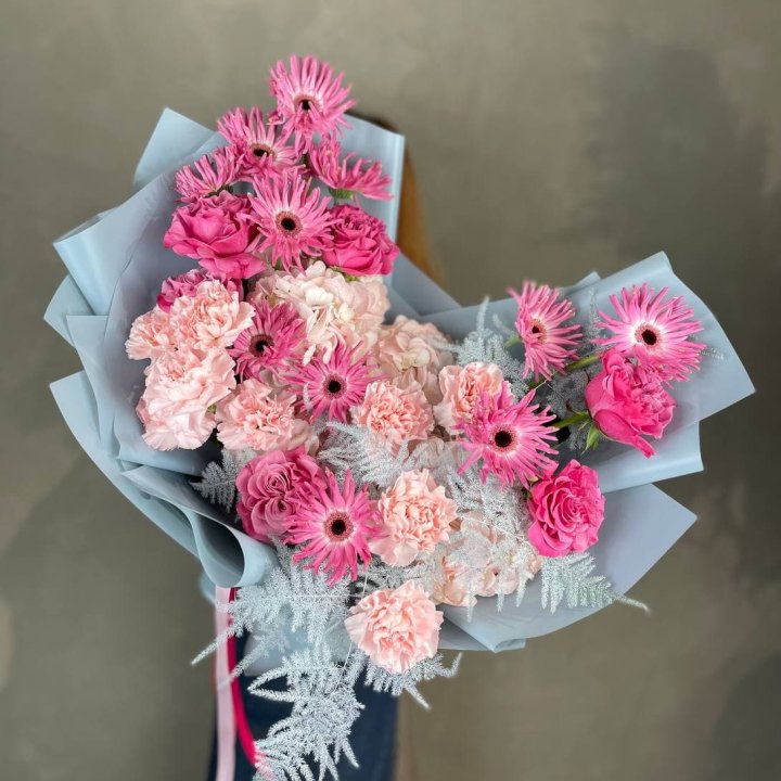 Дизайнерский букет "Свит хаер" в Калуге