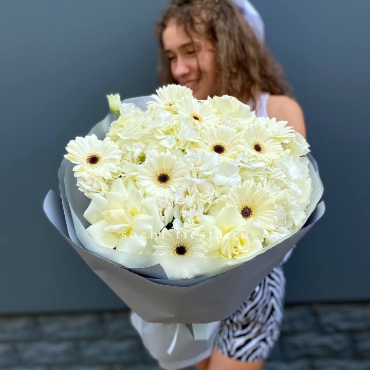  Букет "Вайт люксур" в Калуге