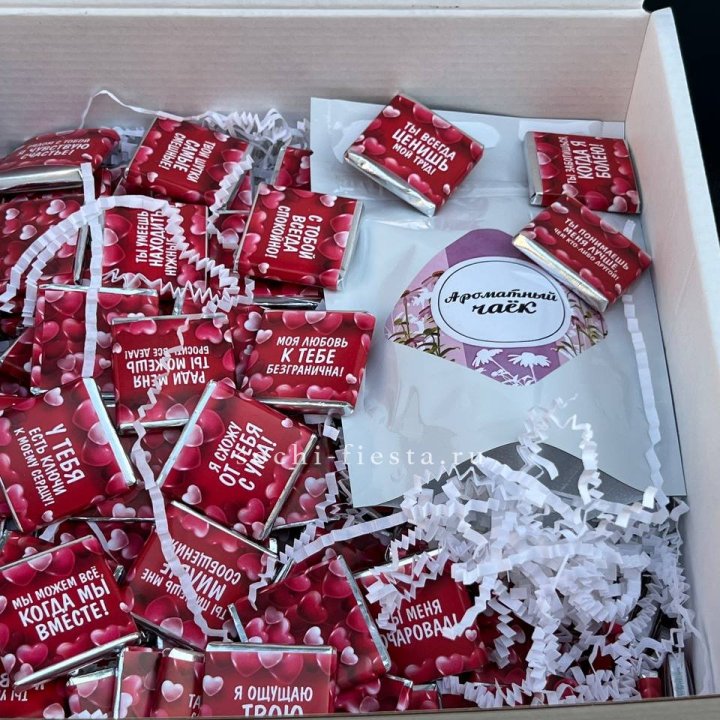 Набор Шоколад и Чай "101 причина любви" в Калуге