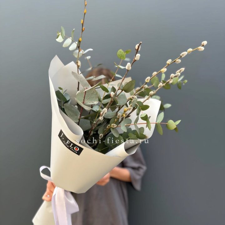 Букет Вербы и Эвкалипта в Калуге