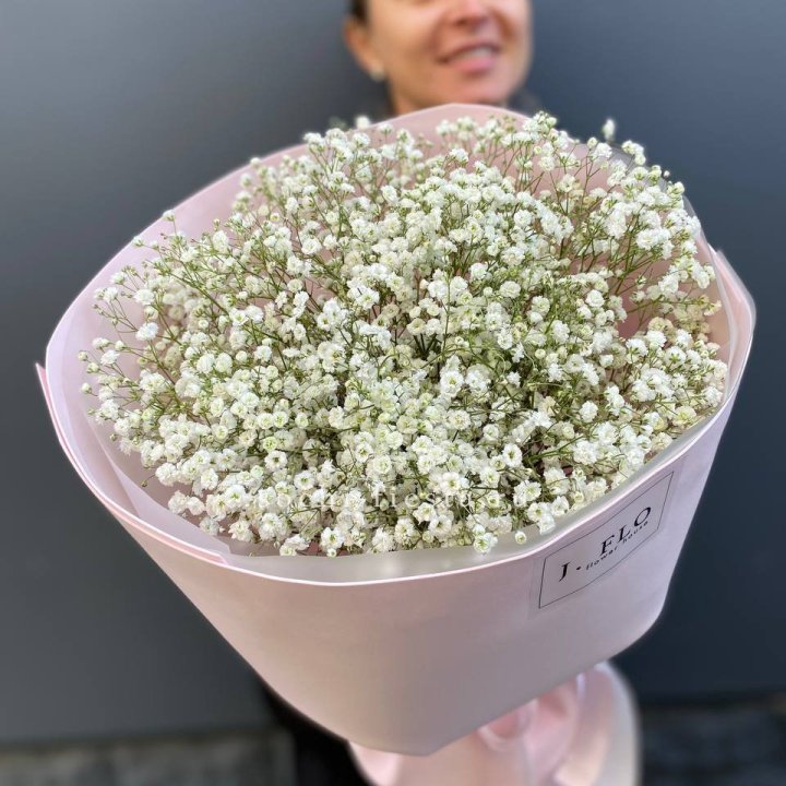 11 белых гипсофил в фоамиране в Калуге