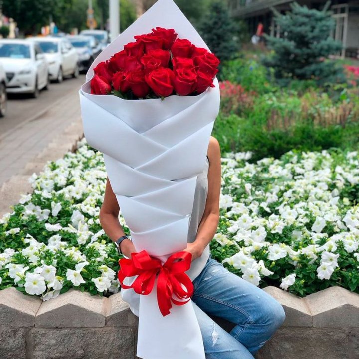 Высокие розы Кантри в Калуге