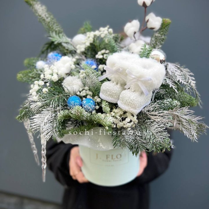 Новогодний бокс "Ботс блю" в Калуге