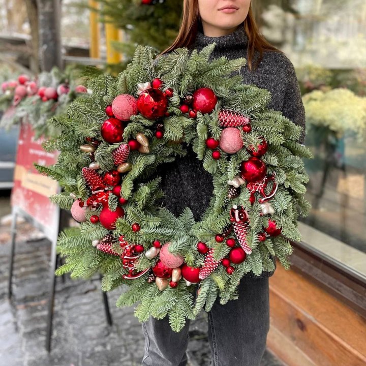 Рождественский венок  в Калуге