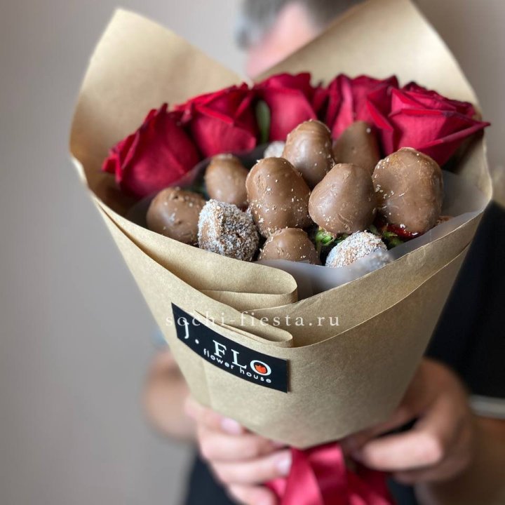 "Тандем с шоколадной клубникой" в Калуге