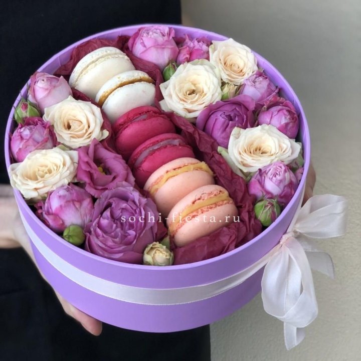 Цветочный бокс "Лаванди" в Калуге