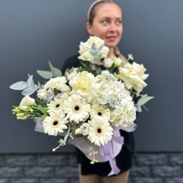 Цветочный бокс "Лавандовый сон" в Калуге