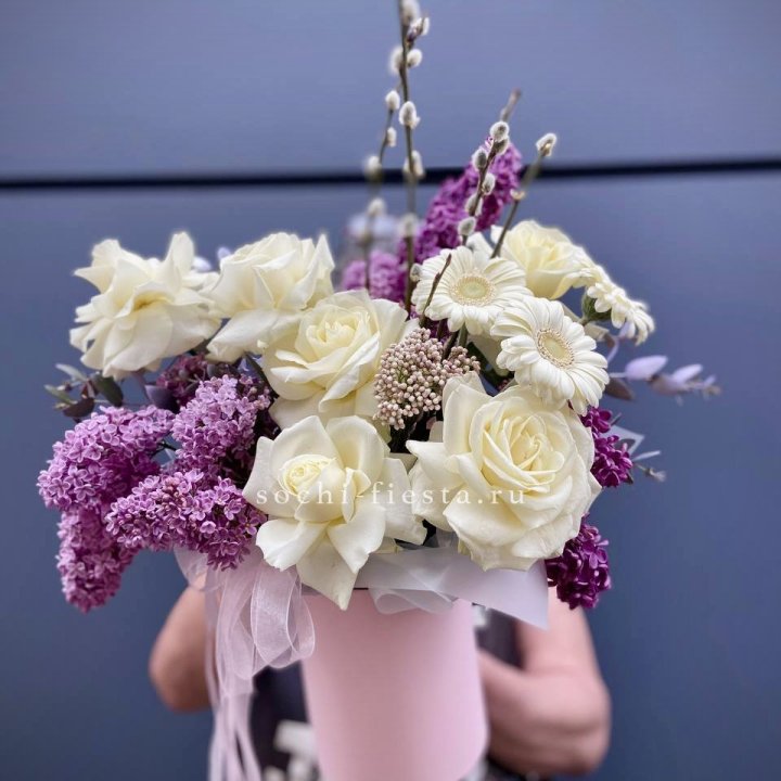 Цветочный бокс "Светлое Воскресенье" в Калуге