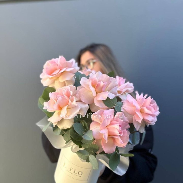 Французские роз в боксе в Калуге