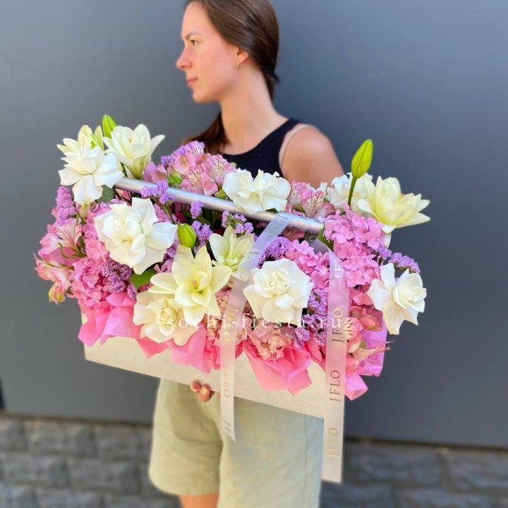 Большой бокс розовый в Калуге