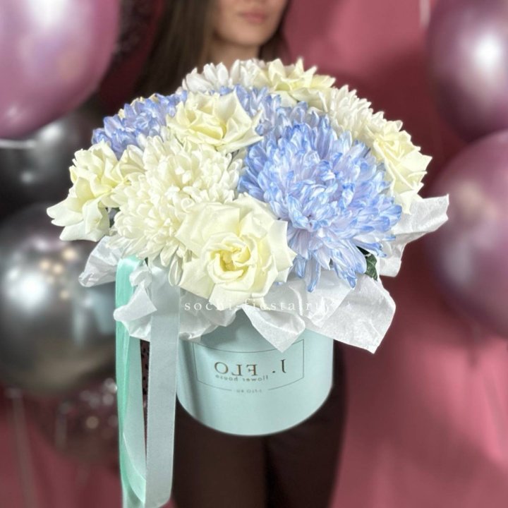 Коробка с цветами "Вольта" в Калуге