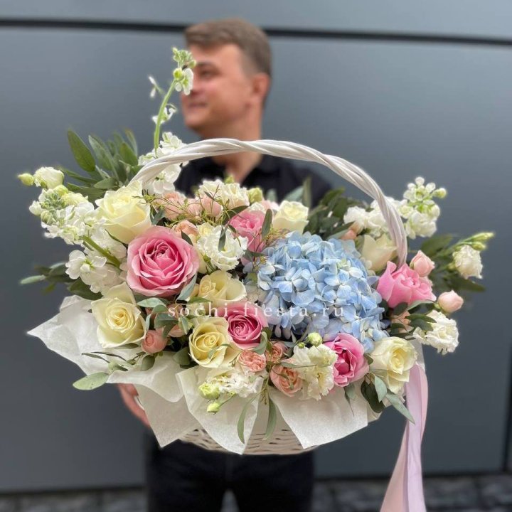 Авторская корзина "Аполинария" в Калуге