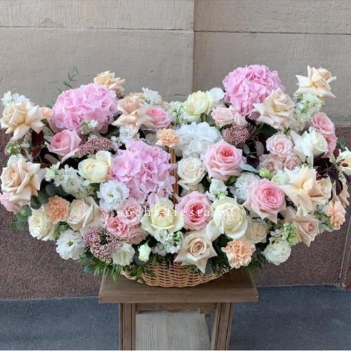 Цветочная корзина макси N2 в Калуге