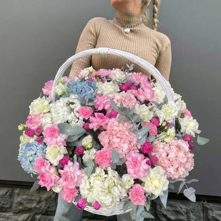 Цветочная корзина №3 в Калуге