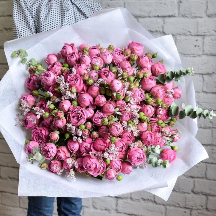 51 кустовая роза в Калуге