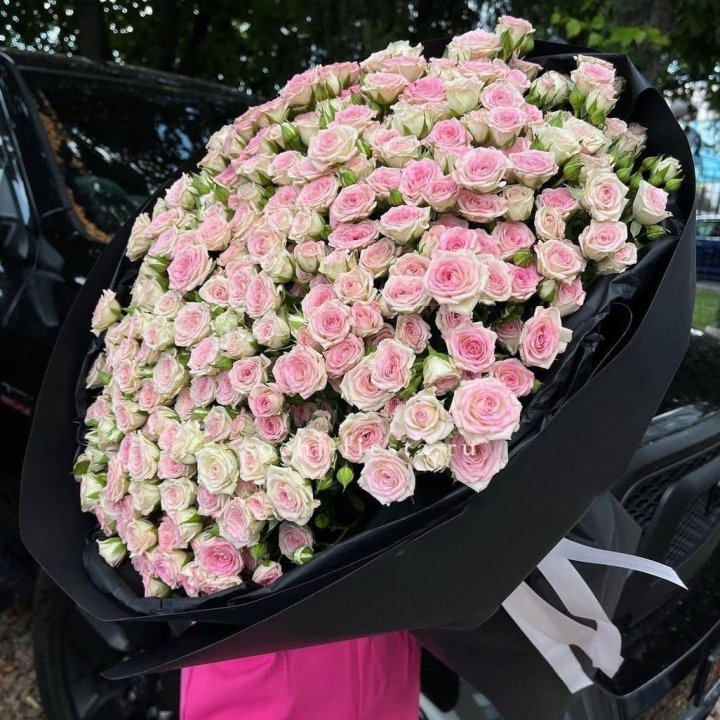 101 кустовая роза "Твистер" в Калуге