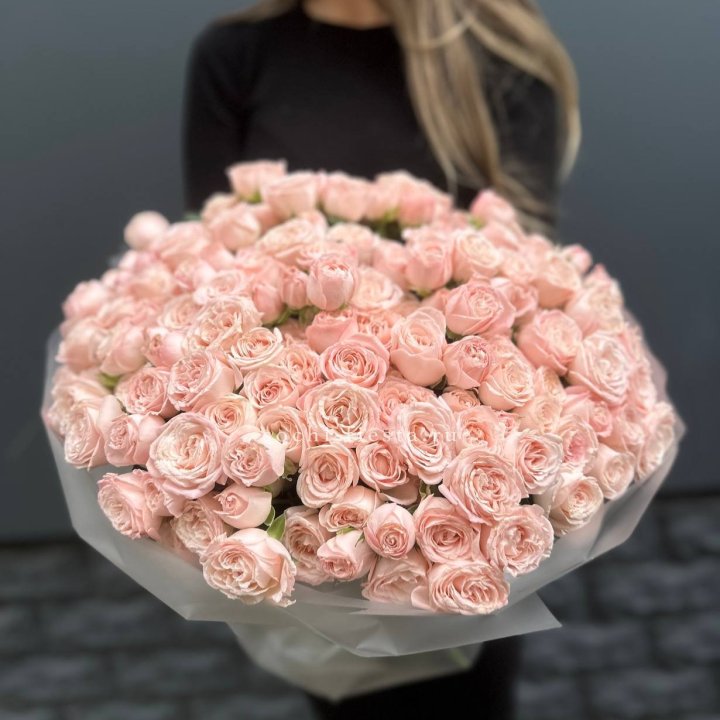 51 кустовая роза Бомбастик в Калуге